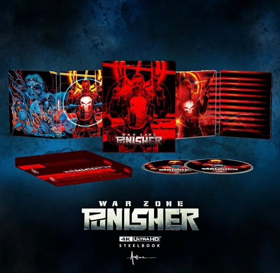Lionsgate Readies a Best Buy 4K UHD Steel Book Release for PUNISHER: WAR  ZONE! – ACTION-FLIX